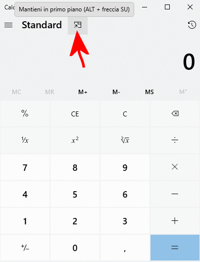 Calcolatrice Windows 10: qualche trucco meno conosciuto