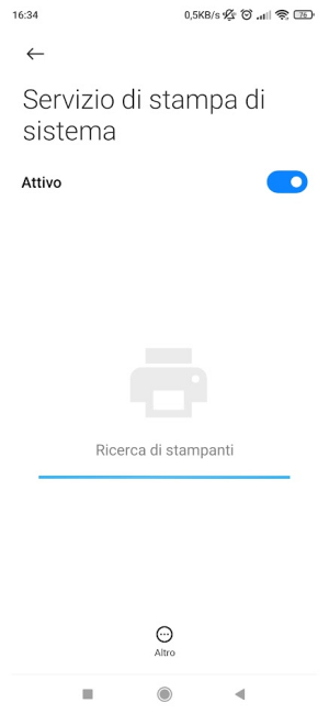 Come si collega la stampante al Mobile?