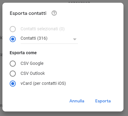 Come usare Contatti Google su Android