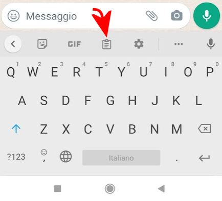 Copiato negli appunti in Android: dove Gboard memorizza i dati della  clipboard