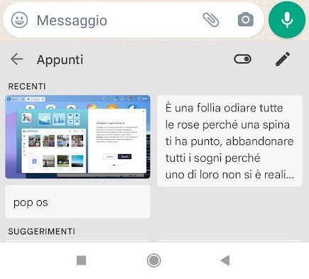 Copiato negli appunti in Android: dove Gboard memorizza i dati della  clipboard