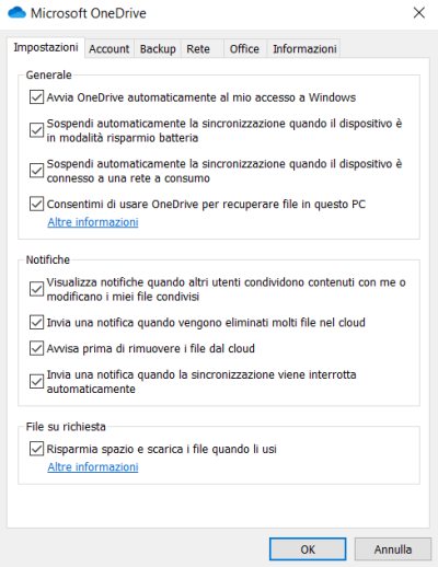 Entrare nel PC da remoto con OneDrive