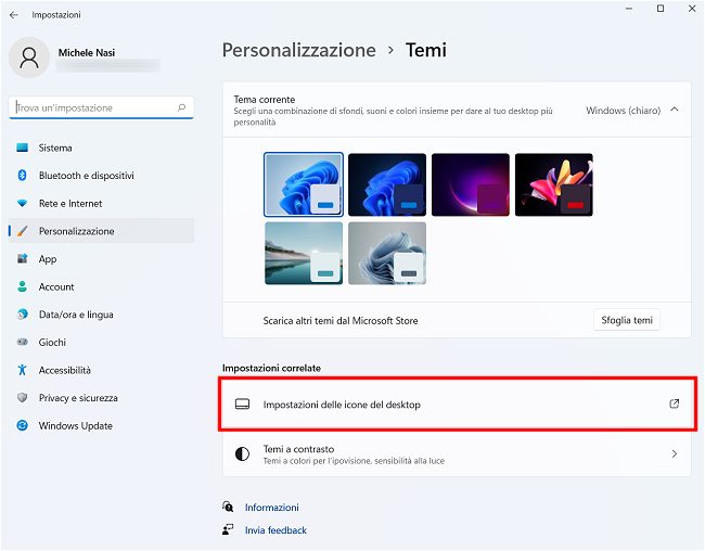 Windows 11, come personalizzare l'interfaccia