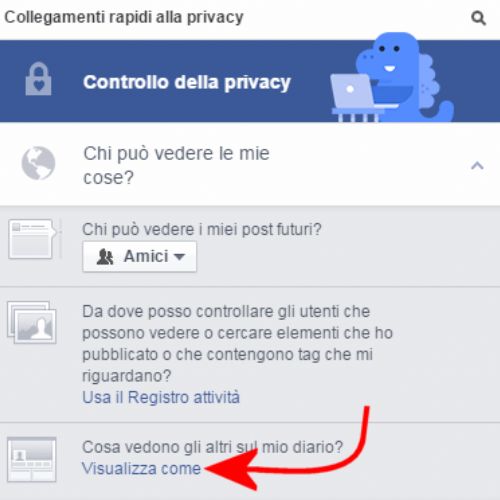 Profilo Facebook come lo vedono gli altri IlSoftware.it