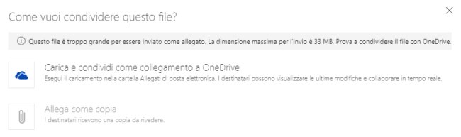 Come inviare file pesanti via email