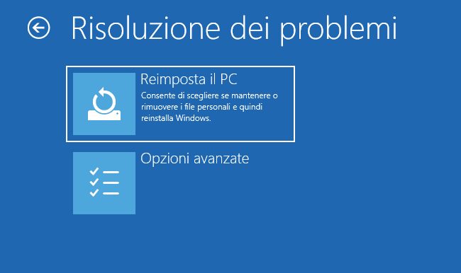 Come avviare Windows in modalità provvisoria