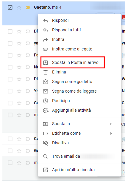 Posta archiviata Gmail cosa significa e dove vanno le email