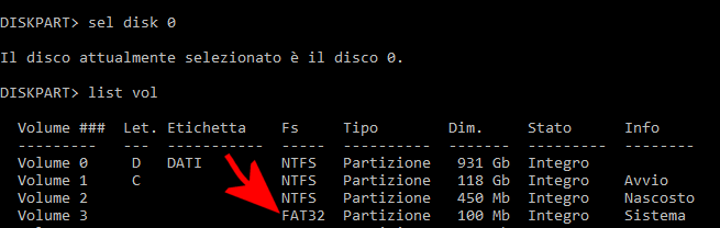 Windows non si avvia più su PC UEFI, come risolvere