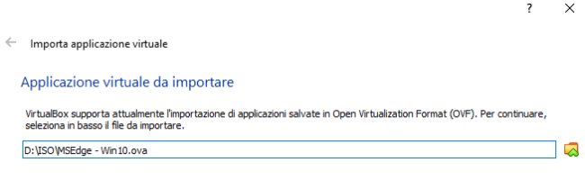 Scaricare Windows come macchina virtuale