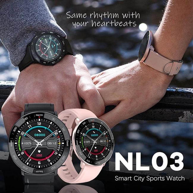 Smartwatch North Edge NL03: misura anche frequenza cardiaca e pressione  sanguigna