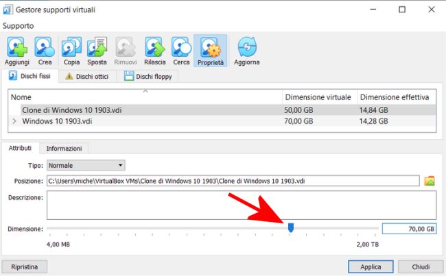 Espandere un hard disk VirtualBox in poche mosse: ecco la procedura pratica