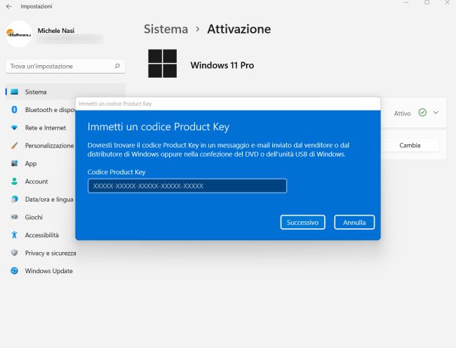 Windows 11/10] Attivazione, Recupero e Modifica del codice Product