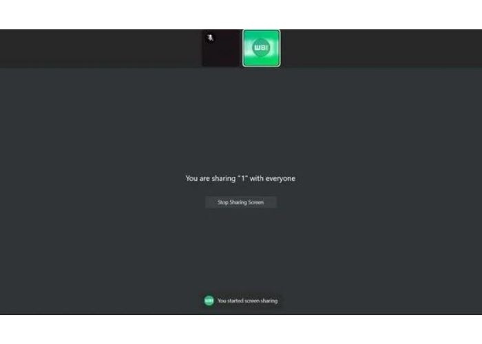 WhatsApp beta Windows condivisione schermo screenshot 