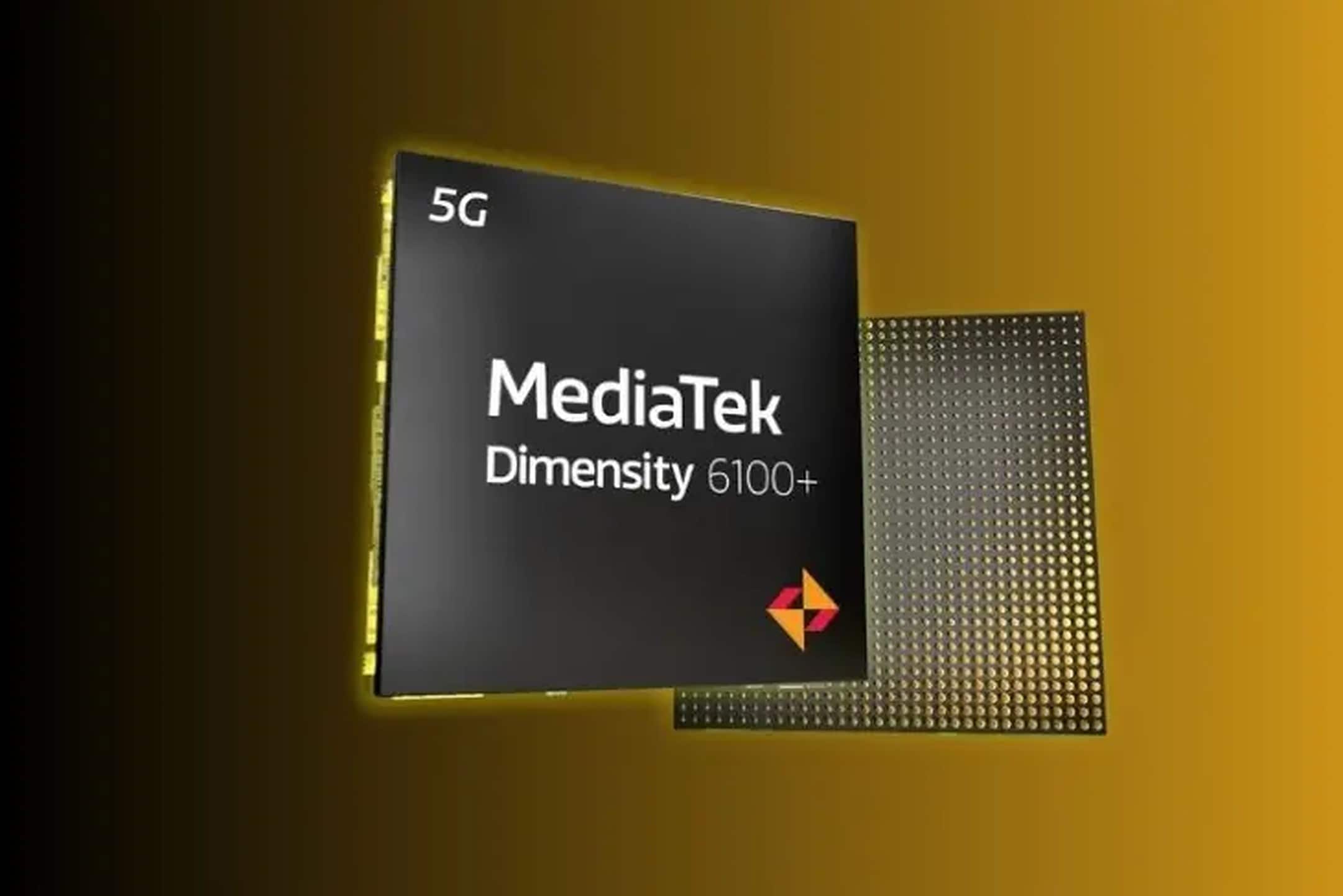 MediaTek Dimensity 6100+ chipset smartphone di fascia medio-bassa