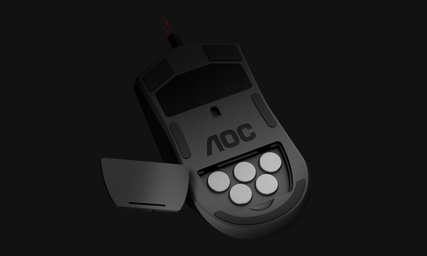 Mouse AGM700 - Sistema di contrappeso