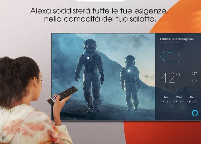 smart TV Hisense 4K da 65 pollici Amazon offerta 