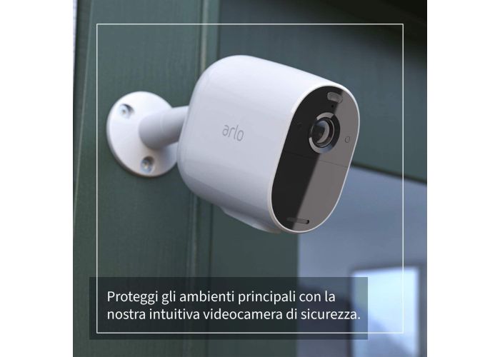 2 telecamere Arlo FHD da esterno Amazon offerta 