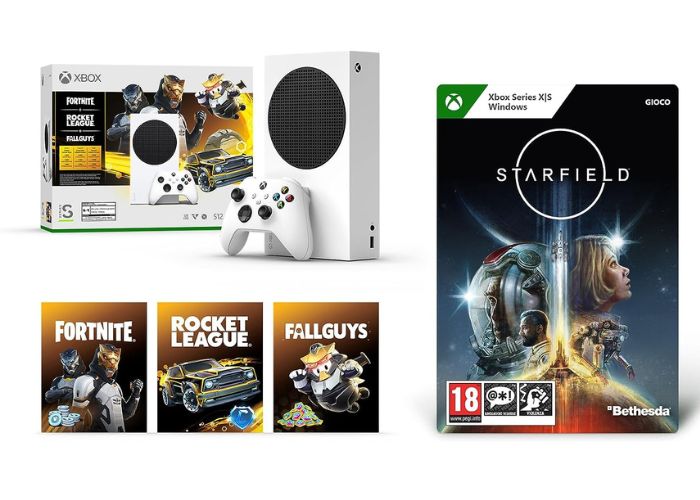 Xbox Series S Bundle Gilded Hunter Starfield Digital Standard Amazon offerta 