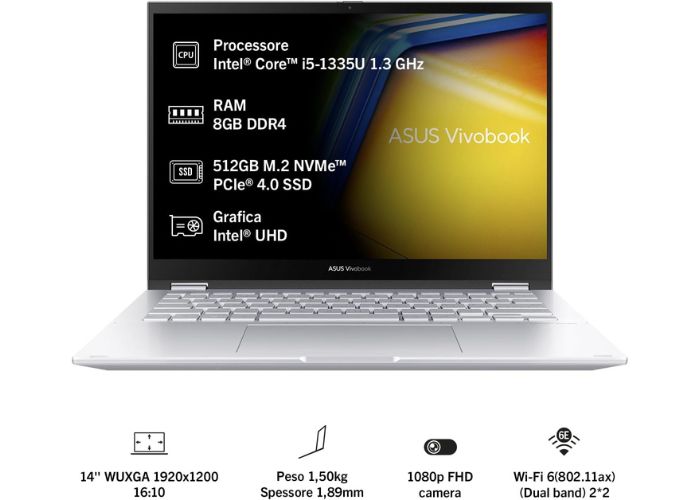 Asus VivoBook Flip Amazon offerte notebook 