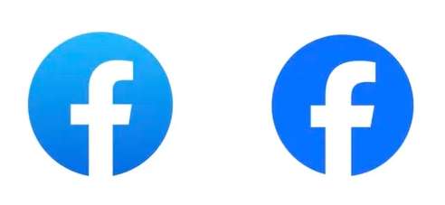 Facebook - Logo vecchio e Logo nuovo