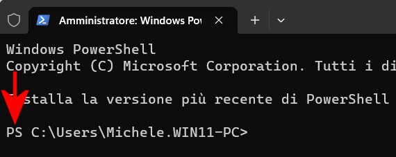 Prompt Windows PowerShell
