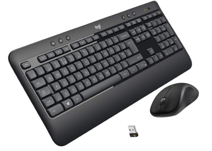 Tastiera e mouse wireless Logitech MK540 al 53% di sconto amazon offerta 