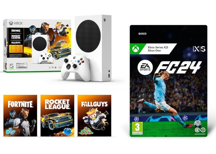 Xbox Series S in bundle con FIFA 22 in offerta su
