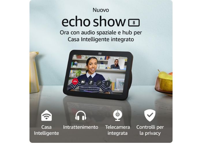 Echo Show 8 2023 su Amazon, è da comprare subito 