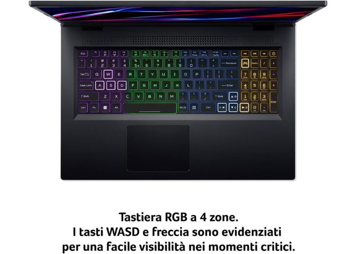 Acer Nitro 5, il notebook da gaming con i9 con 200 € di sconto
