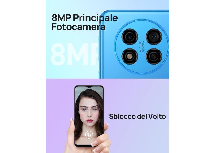 Bastano 69 € su Amazon per avere uno smartphone con 3 fotocamere