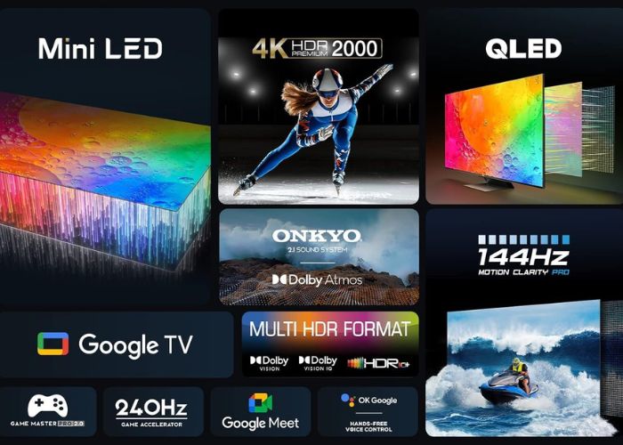 Smart TV TCL QLED da 65" 4K, sconto di 160 euro su Amazon