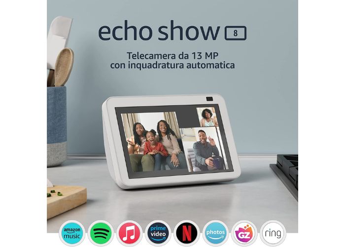 Echo Show 8 2021 in sconto su Amazon, è il prodotto più amato