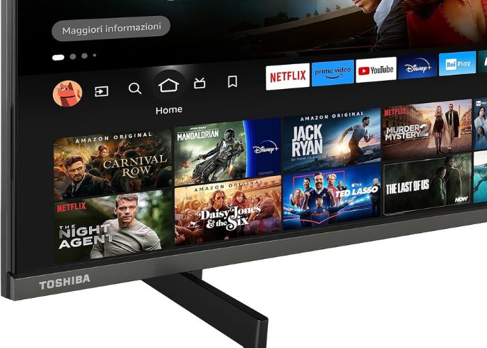 Toshiba da 55", la smart TV che costa pochissimo al Black Friday 2023