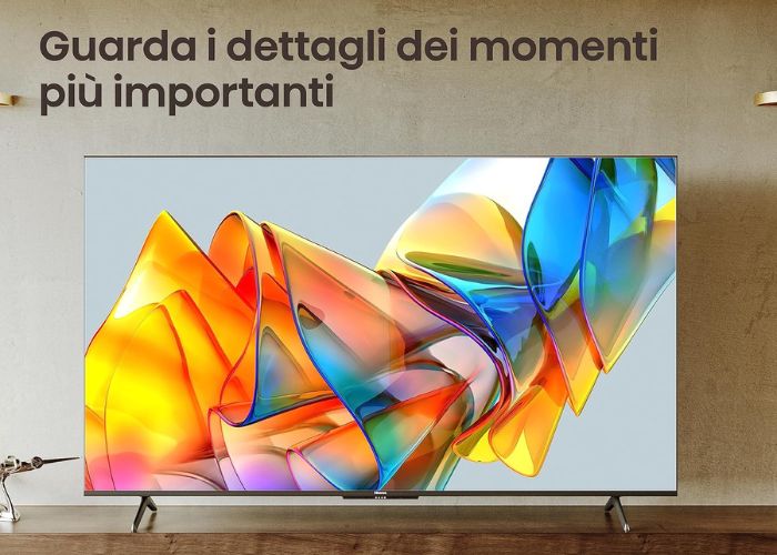 Hisense ULED 4K da 55" con 150 € di sconto su Amazon 