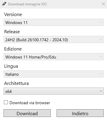 Installare Windows 11 da USB con Rufus