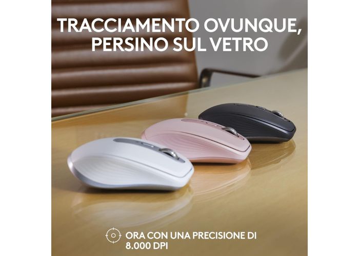 Il mouse Logitech MX Anywhere 3S in SUPER sconto su Amazon (-18%)