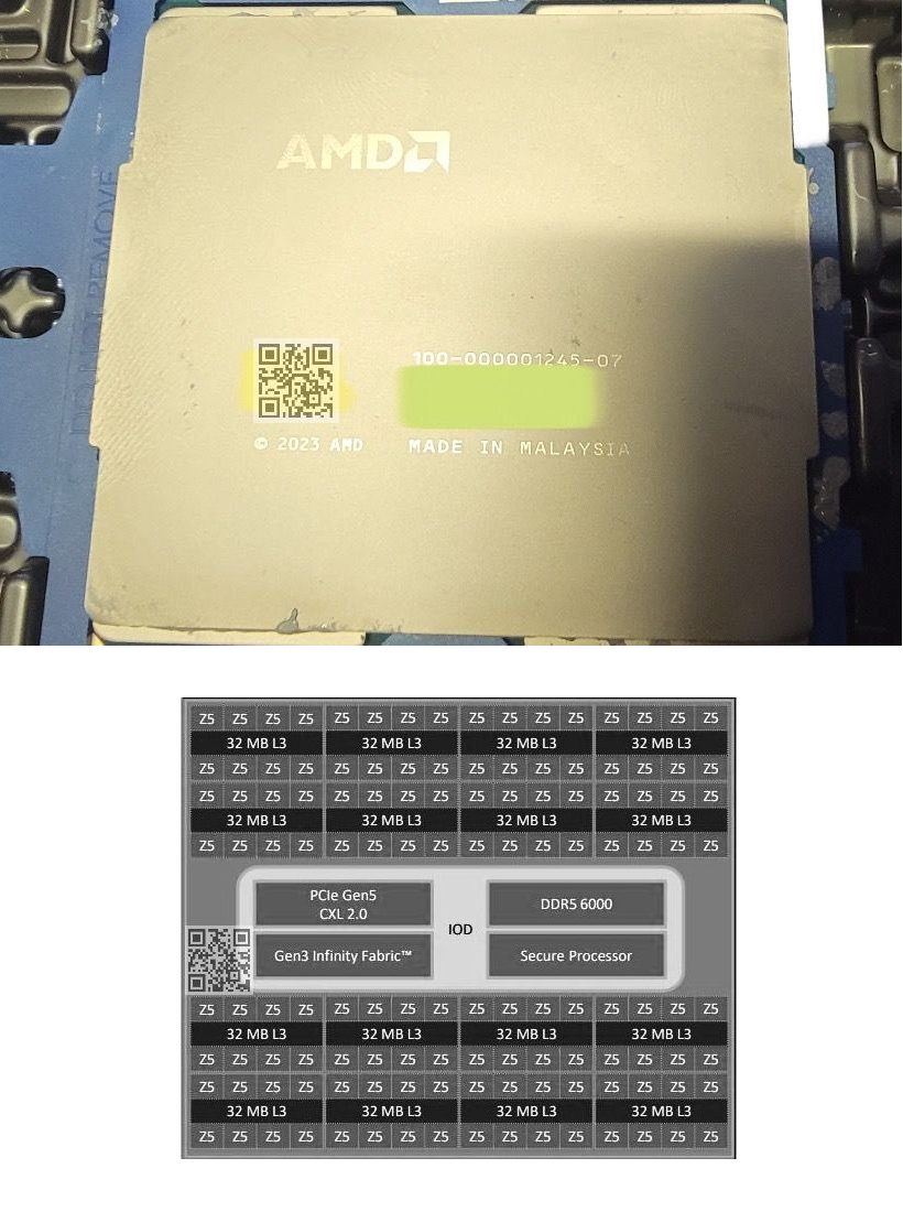 AMD EPYC Turin Zen 5 128 core