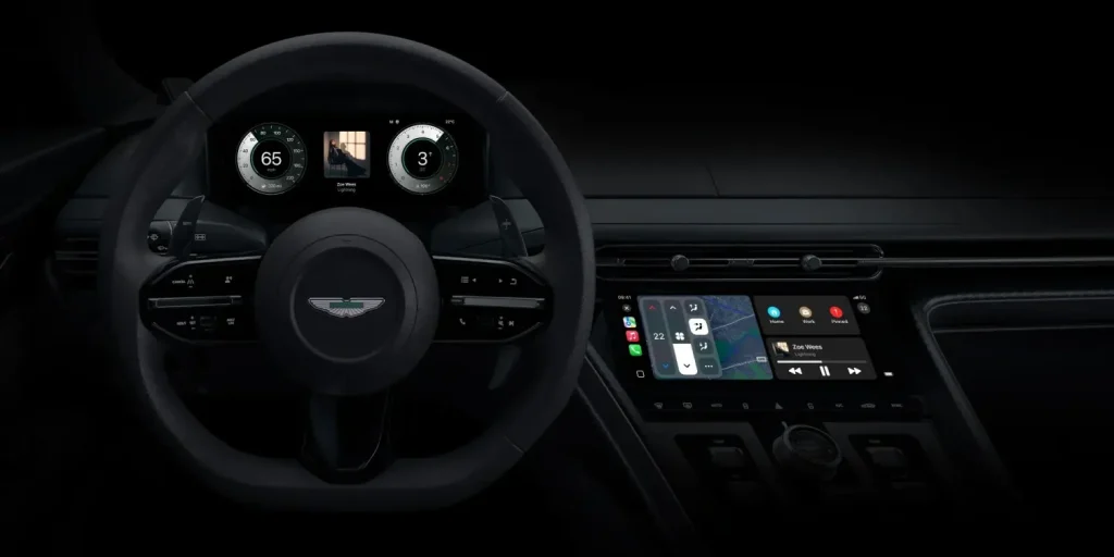 CarPlay di nuova generazione - Aston Martin