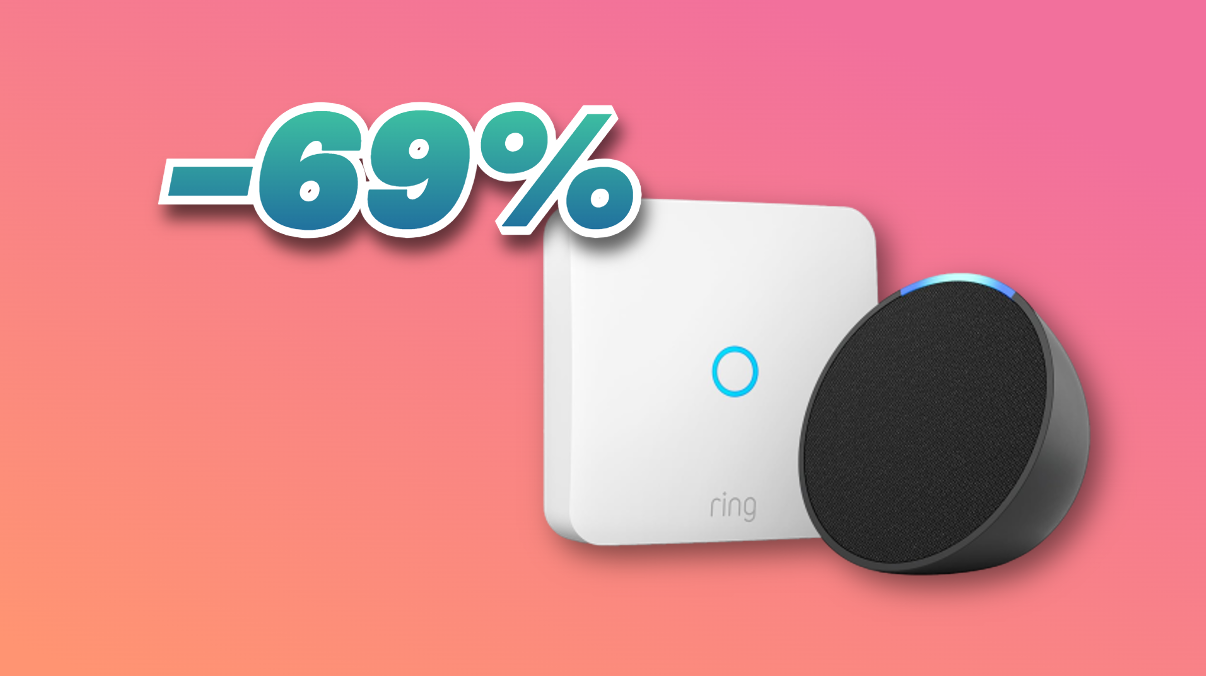 Ring Intercom e Echo Pop: maxi offerta su kit per domotica