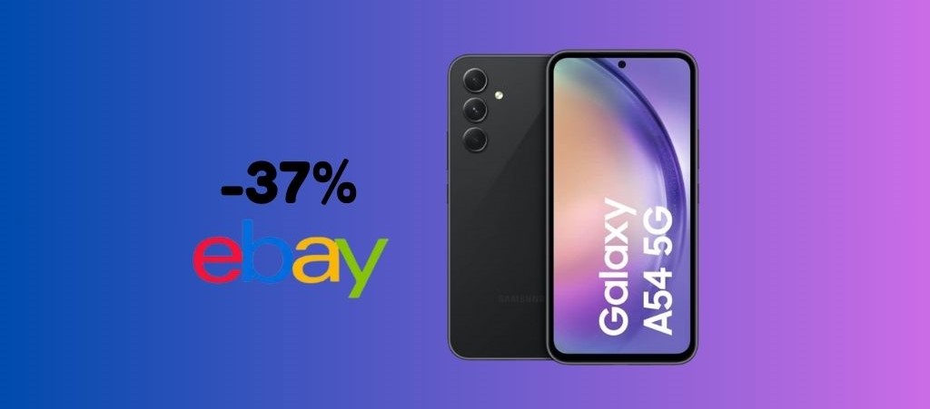 Samsung Galaxy A54 è in offerta, venduto e spedito da  (-130€)