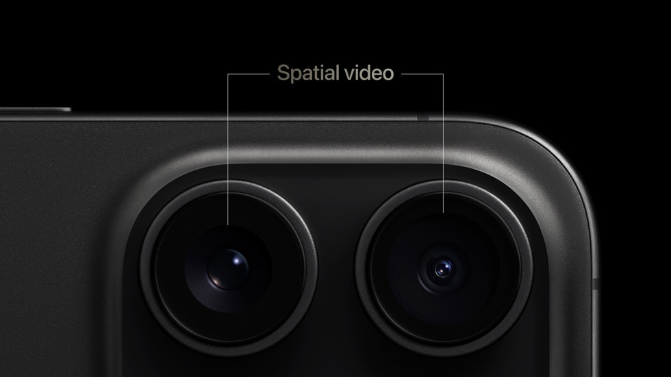 iPhone 15 Pro - Video Spaziali