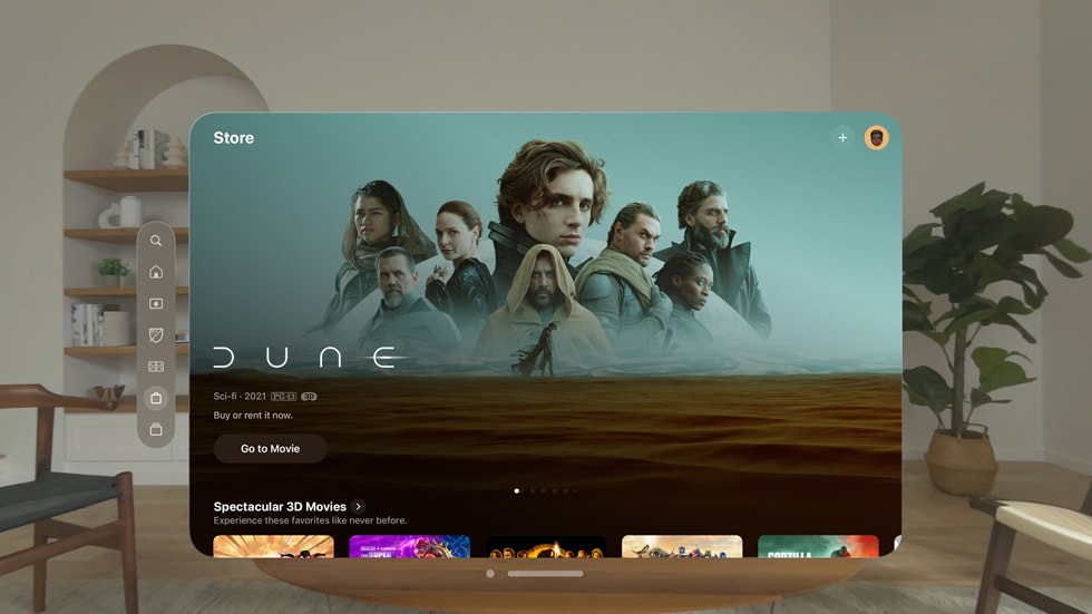 Apple Vision Pro - Dune