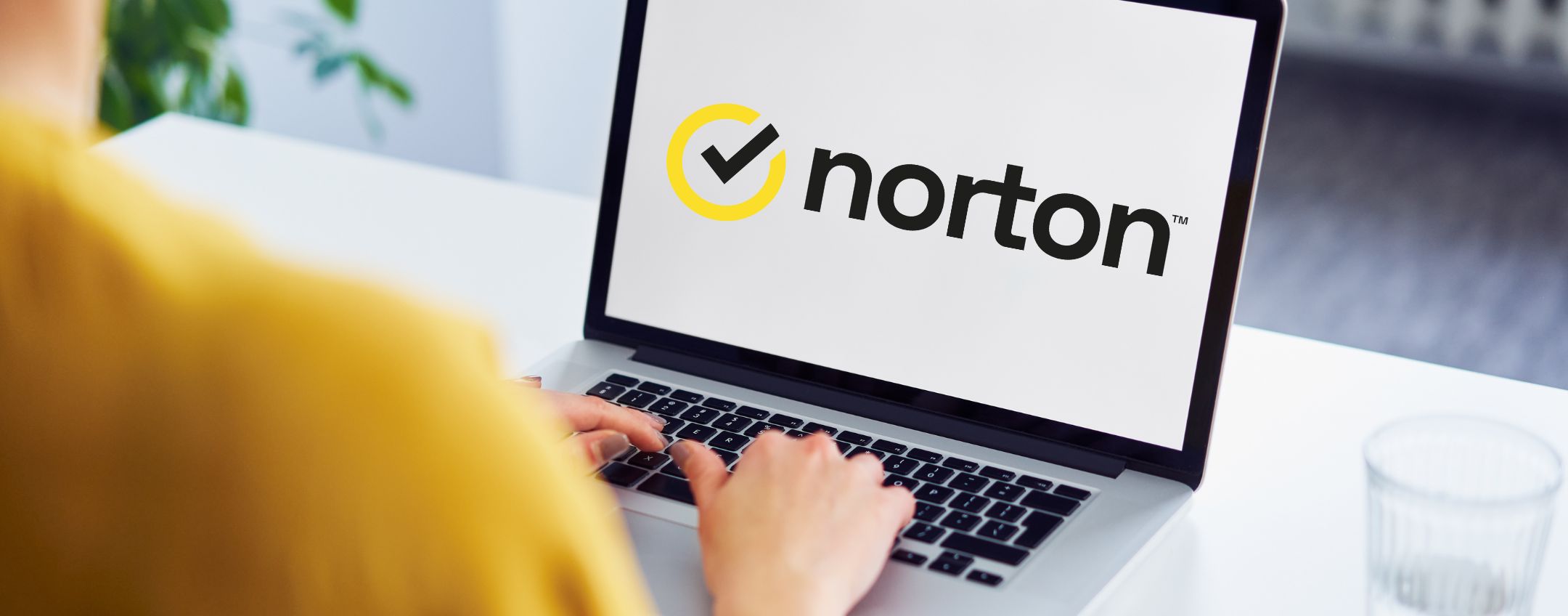 laptop protetto da Norton