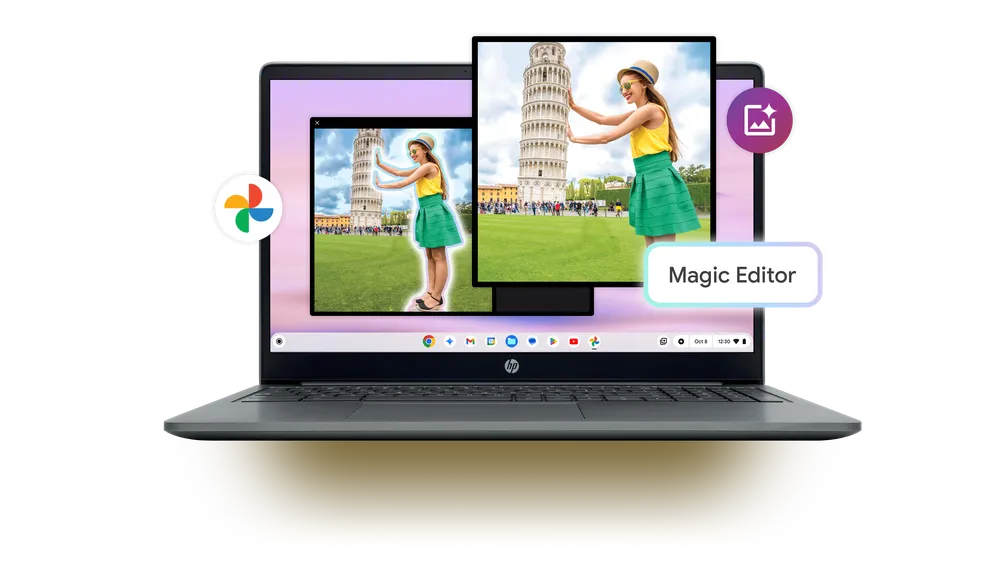 Magic Editor Google Foto - Chromebook Plus