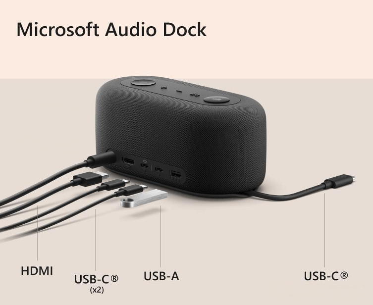 Microsoft Audio Dock - Porte