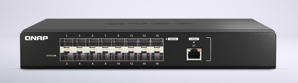 Switch fibra 25 GbE QNAP