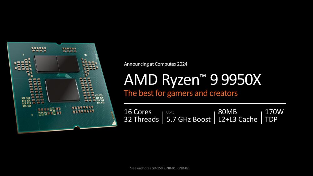 AMD Ryzen 9000 top di gamma