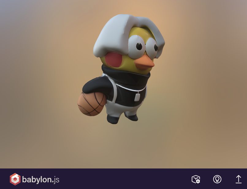 BabylonJS modello 3D