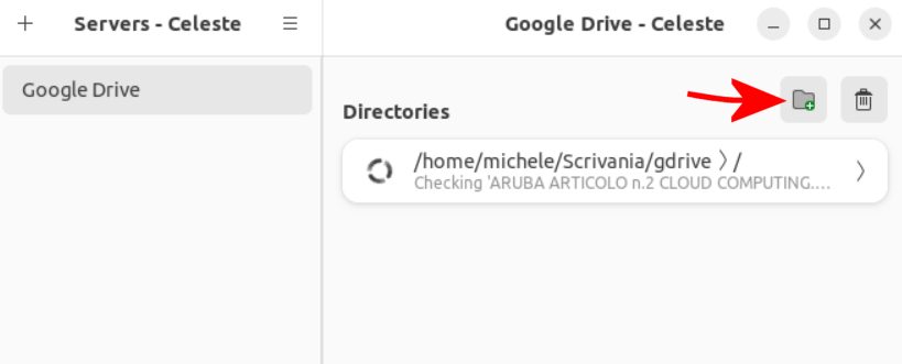 Selezione cartelle sincronizzare Google Drive