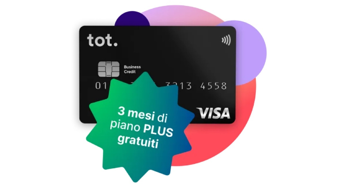 Tot, conto con carta di Credito VISA Business